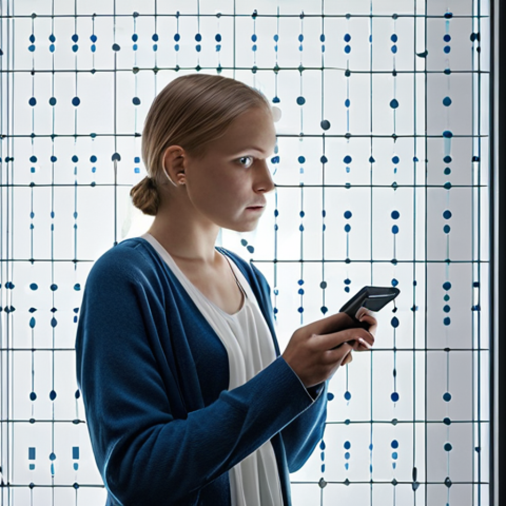 **Prompt:** A thoughtful person, subtly evoking Dutch aesthetics, engaging in a digital payment. Around them, subtle, translucent layers of data streams and network lines symbolize traceability, partially veiled by an equally translucent, protective shield representing privacy. The scene should convey a delicate balance between transparency and individual freedom, set against a modern, clean European backdrop with hints of Dutch architectural simplicity. Emphasize the ethical dilemma and the search for equilibrium. High-quality digital painting, realistic yet symbolic, calm lighting, subtle colors.